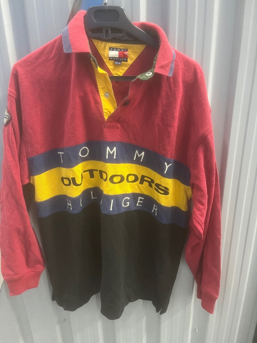 Vintage Tommy Hilfiger Outdoors long sleeve polo